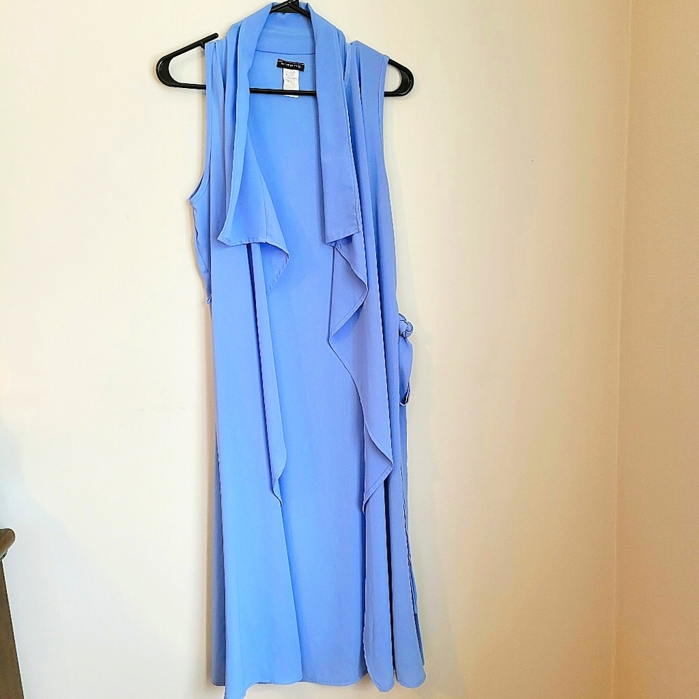 Long Vest with Matching belt